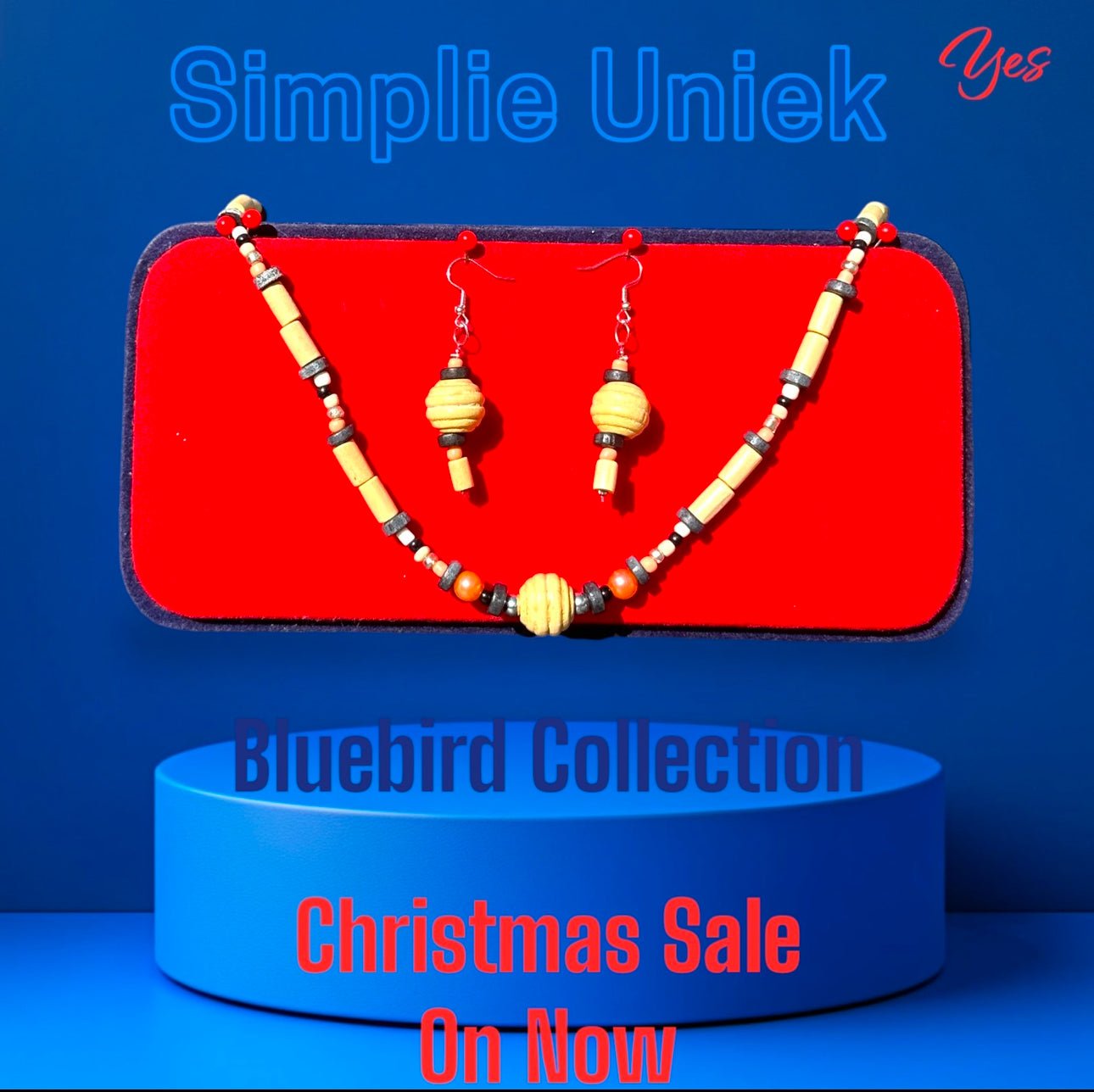 Earring & Necklace Christmas Set.